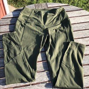 VS leggings- army green